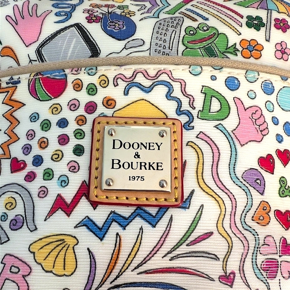 Dooney & Bourke Artist Series Doodle Crossbody Bag - Picture 8 of 15